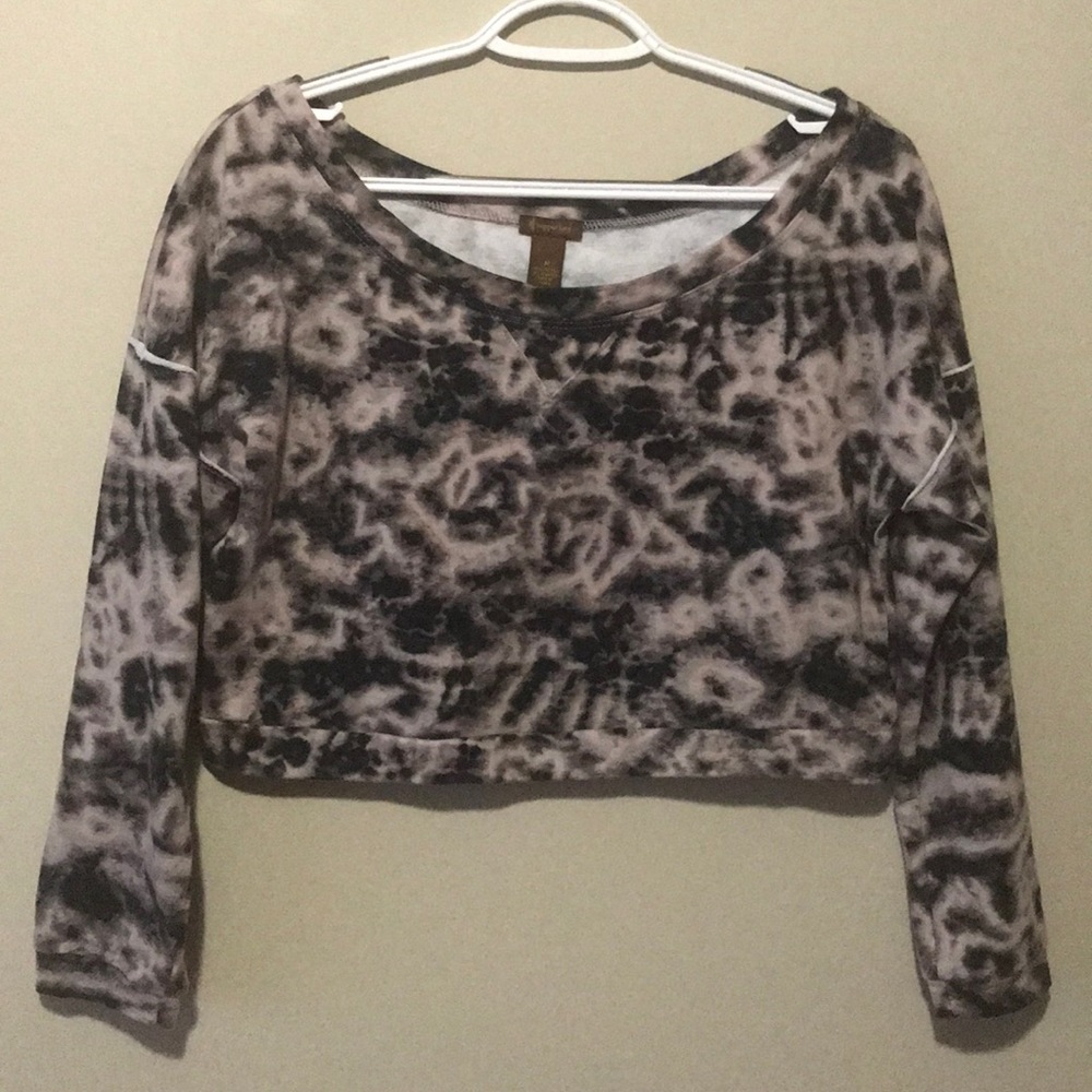 Copper key crop top
